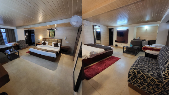 deluxe hotel rooms in Mussoorie