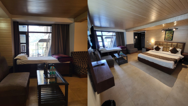 deluxe hotel rooms in Mussoorie