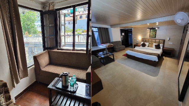 Book hotel rooms in mussoorie for family